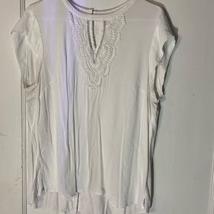 White blouse with embroidery